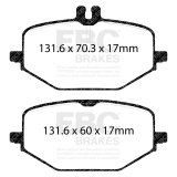 EBC 2018+ Mercedes-Benz G550 (BM463) 4.0TT Rear Yellowstuff Brake Pads thumbnail 1