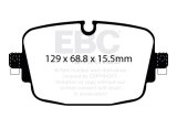 EBC 2020+ Audi RS6 4.0TT Rear Bluestuff Brake Pads thumbnail 5