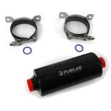 Fuelab Prodigy High Flow Carb In-Line Fuel Pump - 1800 HP - Black thumbnail 1