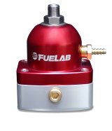 Fuelab 535 EFI Adjustable Mini FPR 25-90 PSI (2) -6AN In (1) -6AN Return - Red thumbnail 1