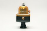 Fuelab 555 Carb Adjustable FPR Blocking 1-3 PSI (1) -8AN In (2) -8AN Out - Gold thumbnail 1