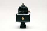 Fuelab 555 High Pressure Adjustable FPR Blocking 25-65 PSI (1) -8AN In (2) -8AN Out - Black thumbnail 2