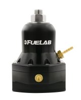 Fuelab 565 EFI Adjustable FPR 40-80 PSI (2) -10AN In (1) -10AN Return Max Flow Bypass - Black thumbnail 1