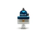Fuelab 575 Carb Adjustable Mini FPR Blocking 4-12 PSI (1) -6AN In (2) -6AN Out - Blue thumbnail 2