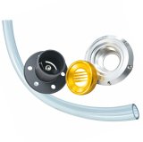 Fuelab Remote Fuel Filler Kit w/Cap & 3ft Hose thumbnail 2