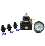 Fuelab 535 EFI Adjustable Mini FPR 25-90 PSI (2) -6AN In (1) -6AN Return (3) -6AN ORB w/Gauge Kit thumbnail 2