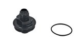Fuelab Replacement Filter Cap -10AN Outlet - Black thumbnail 1