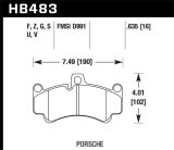 Hawk DTC-80 01-13 Porsche 911 (996/997) Front Race Brake Pads thumbnail 3