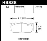 Hawk 12-17 BMW M6 / 14-17 BMW M6 Gran Coupe / 13-16 BMW M5 Performance Ceramic Front Brake Pads thumbnail 7