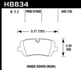 Hawk 13-16 Land Rover Range Rover / 14-16 Land Rover Range Rover Sport LTS Street Rear Brake Pad thumbnail 4
