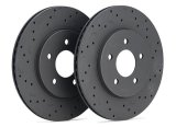 Hawk Talon 2005 Chrysler Crossfire Base Drilled and Slotted Rear Brake Rotor Set thumbnail 3