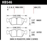 Hawk HP+ Street Brake Pads thumbnail 5