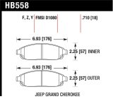 Hawk HPS Street Brake Pads thumbnail 1