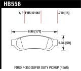 Hawk LTS Street Brake Pads thumbnail 1