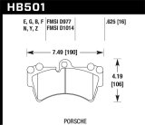 Hawk 07-10 Audi Q7 / 03-09 Porsche Cayenne / 04-09 VW Touareg DTC-60 Race Front Brake Pads thumbnail 9