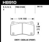 Hawk 15-16 Cadillac XTS / Chevrolet Corvette DTC-60 Front Brake Pads thumbnail 3