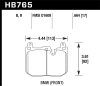 Hawk 13-16 BMW 328i xDrive Performance Ceramic Street Front Brake Pads thumbnail 7