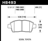 Hawk 04-07 xA/xB D990 Blue 9012 Race Front Brake Pads thumbnail 5