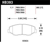 Hawk Acura/Honda HPS Street Front Brake Pads thumbnail 1