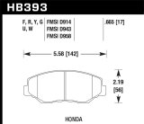Hawk Acura/Honda HPS Street Front Brake Pads thumbnail 5