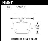 Hawk 17-18 Mercedes-Benz E43 AMG 4Matic 3.0L Performance Ceramic Street Rear Brake Pads thumbnail 1