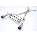 Invidia 02-08 Nissan 350z Gemini Rolled Titanium Tip Cat-back Exhaust thumbnail 7