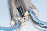 Invidia 07+ Infiniti G37 Coupe Gemini Rolled Titanium Tip Cat-back Exhaust thumbnail 2