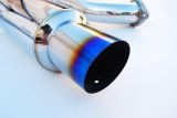 Invidia 08-09 WRX Sedan 76mm (101mm tip) REGULAR Titanium Tip Cat-back Exhaust thumbnail 2