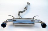 Invidia Subaru BRZ / Scion FRS Q300 w/ Rolled Titanium Tips Cat- Back Exhaust (Blue Edge) thumbnail 1