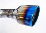Invidia Subaru BRZ / Scion FRS Q300 w/ Rolled Titanium Tips Cat- Back Exhaust (Blue Edge) thumbnail 2