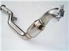 Invidia 05+ AT LGT Polished Divorced Waste Gate Downpipe with High Flow Cat thumbnail 4