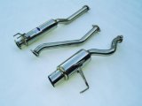 Invidia 02+ Honda Civic Si 3 Door (101mm tip) Cat- Back Exhaust thumbnail 1
