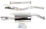 Invidia 14-15 Honda Civic Si K24 Coupe Q300 Rolled Stainless Steel Tip Cat-back Exhaust thumbnail 1