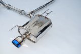 Invidia 04-08 Acura TSX Q300 Rolled Titanium Tip Cat-Back Exhaust thumbnail 1