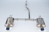 Invidia 04-08 Acura TSX Q300 Rolled Titanium Tip Cat-Back Exhaust thumbnail 2