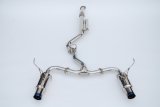 Invidia 2022+ Subaru WRX N1 Twin Outlet Single Layer Tip Cat-Back Exhaust thumbnail 1