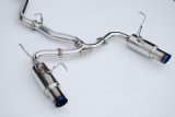 Invidia 2022+ Subaru WRX N1 Twin Outlet Single Layer Tip Cat-Back Exhaust thumbnail 4