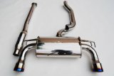 Invidia 09+ EVO 10 Q300 Titanium Tip Cat-back Exhaust thumbnail 3