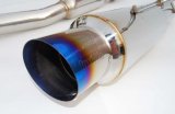 Invidia 02-07 WRX/STi 76mm N1 REGULAR Titanium Tip Cat-back Exhaust thumbnail 1