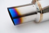 Invidia 08+ WRX Hatch 76mm REGULAR Titanium Tip Cat-back Exhaust thumbnail 2