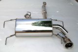 Invidia 08+ WRX Hatch Q300 Single Rolled Stainless Steel Cat-back Exhaust thumbnail 1