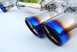 Invidia 08-11 STi Hatch / 11 WRX Hatch Dual Q300 Titanium Tip Cat-back Exhaust thumbnail 3