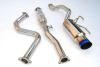 Invidia 92-99 Honda Civic EX/SI Models Only Coupe 60mm (101mm tip) Titanium Tip Cat-Back Exhaust thumbnail 4