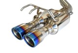 Invidia 22+ Toyota GR Corolla R400 Rolled Titanium Tip Cat-Back thumbnail 3