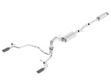 Borla 15-17 F-150 2.7/3.5L V6 EcoBoost / 5.0L V8 Black Chrome Cat-Back Touring Exhaust thumbnail 1