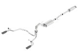 Borla 15-17 F-150 2.7/3.5L V6 EcoBoost / 5.0L V8 Black Chrome Cat-Back Touring Exhaust thumbnail 4