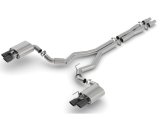 Borla 2018 Ford Mustang GT 5.0L AT/MT 3in S-Type Catback Exhaust Black Chrome Tips w/ Valves thumbnail 1