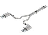 Borla 2018 Ford Mustang GT 5.0L AT/MT 3in ATAK Catback Exhaust w/ Valves thumbnail 1