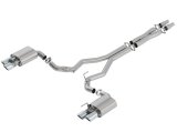 Borla 2018 Ford Mustang GT 5.0L AT/MT 3in ATAK Catback Exhaust w/ Valves thumbnail 2
