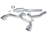 Borla 09-15 Mitsubishi Lancer Ralliart 2.0L 4cyl MT 6spd AWD Catback Exhaust thumbnail 2